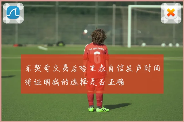 东契奇交易后哈里森自信发声时间将证明我的选择是否正确
